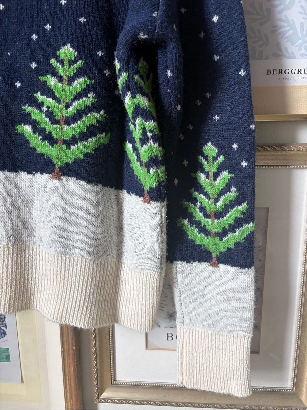 Kiel James Patrick Snowy Night Sweater Small - Picture 9 of 13